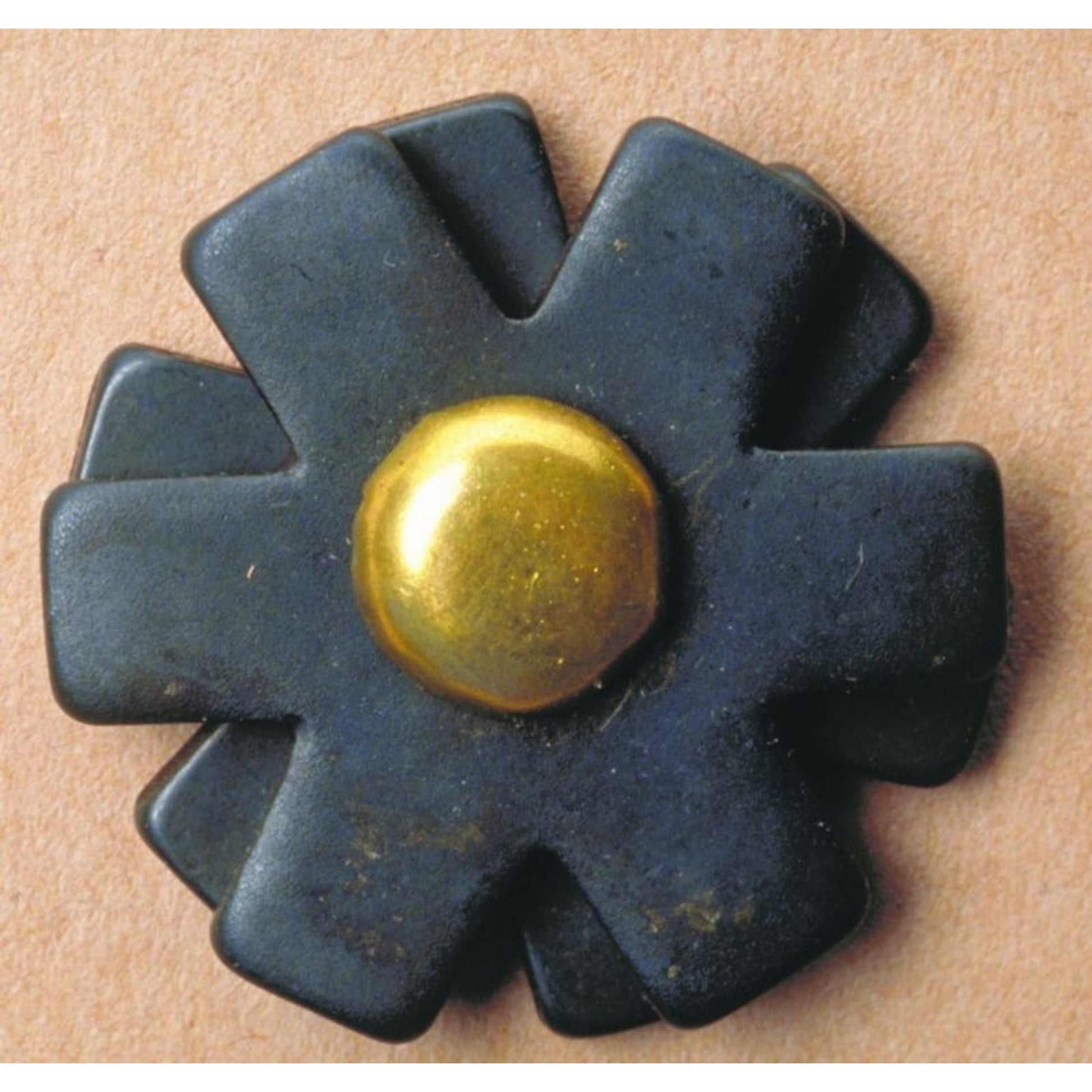 Colorado Saddlery 6 Point Square Blunt Rowel 1 Brn