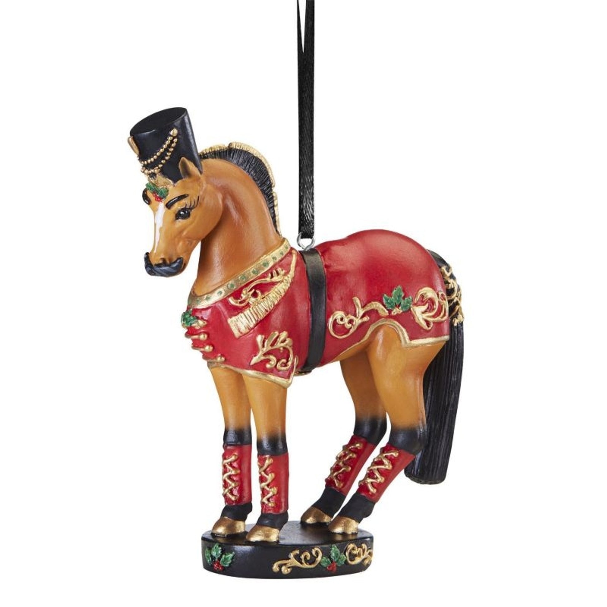 Breyer Captain - Nutcracker OrnamentBk/Wh