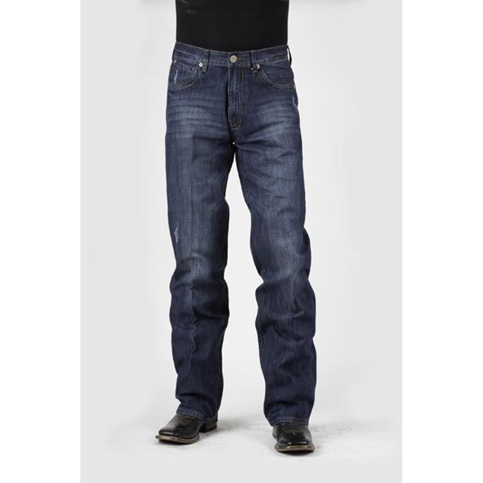 Stetson Mens 1312 5 Deco Stitch With V Jeans