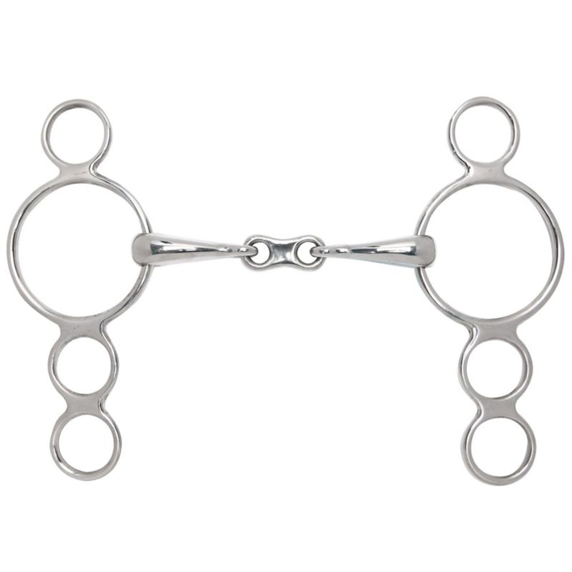 Toklat 3Ring Contin French Link Gag Bit - 21mm 5
