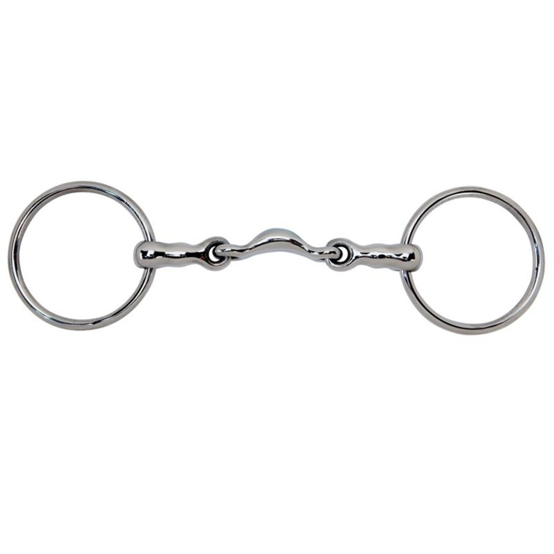 Toklat Loose Ring Quarter Moon Snaffle Bit 5