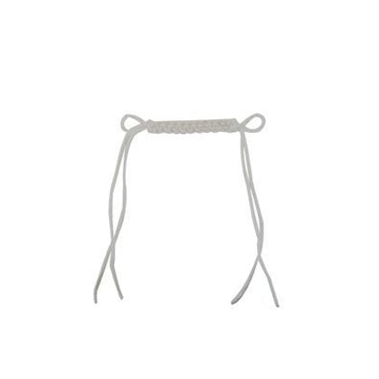 Metalab White Braid Curb Strap 19.5 Brn