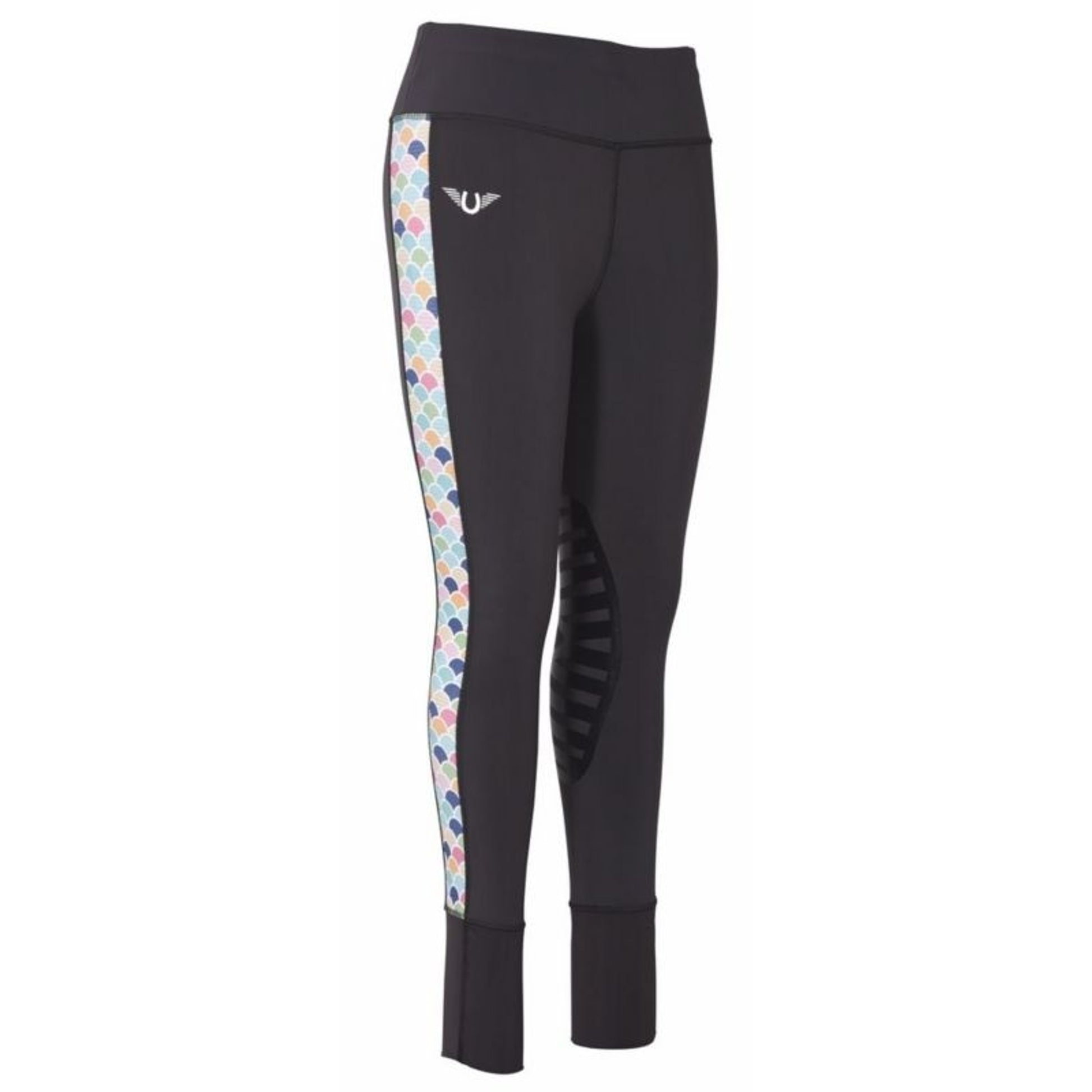 Tuffrider Ladies Iris Equicool Tights Large Brn