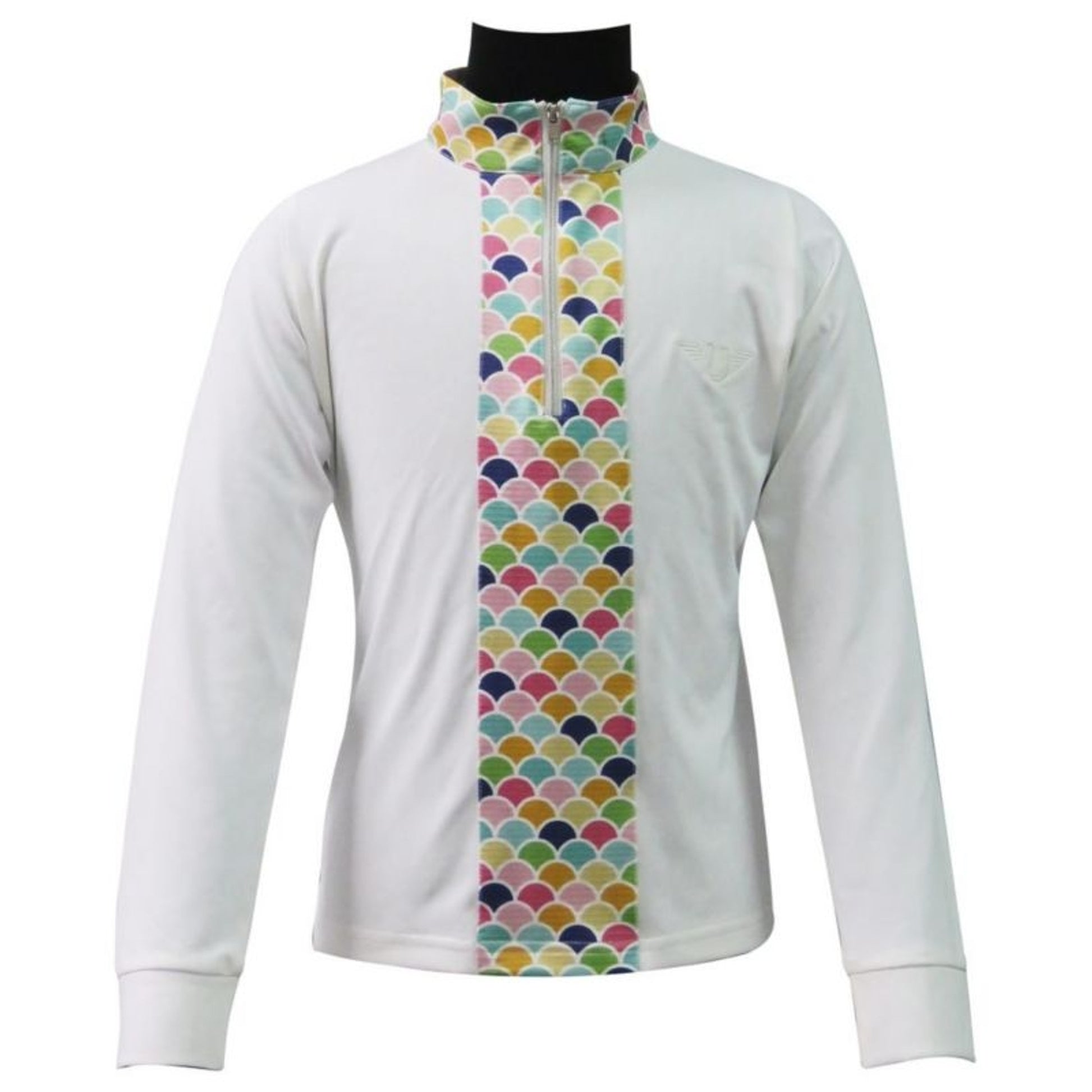 Tuffrider Kids Iris Equicool Riding Shirt Lg Brn