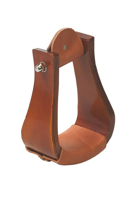 Weaver Sloped Wooden Roper Stirrups - Thumbnail 5