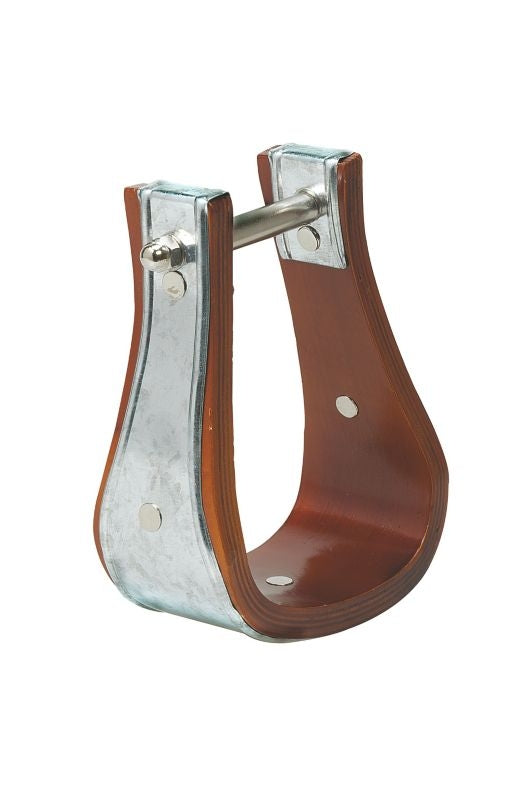 Weaver Sloped Wooden Stirrups Galvanized Binding
