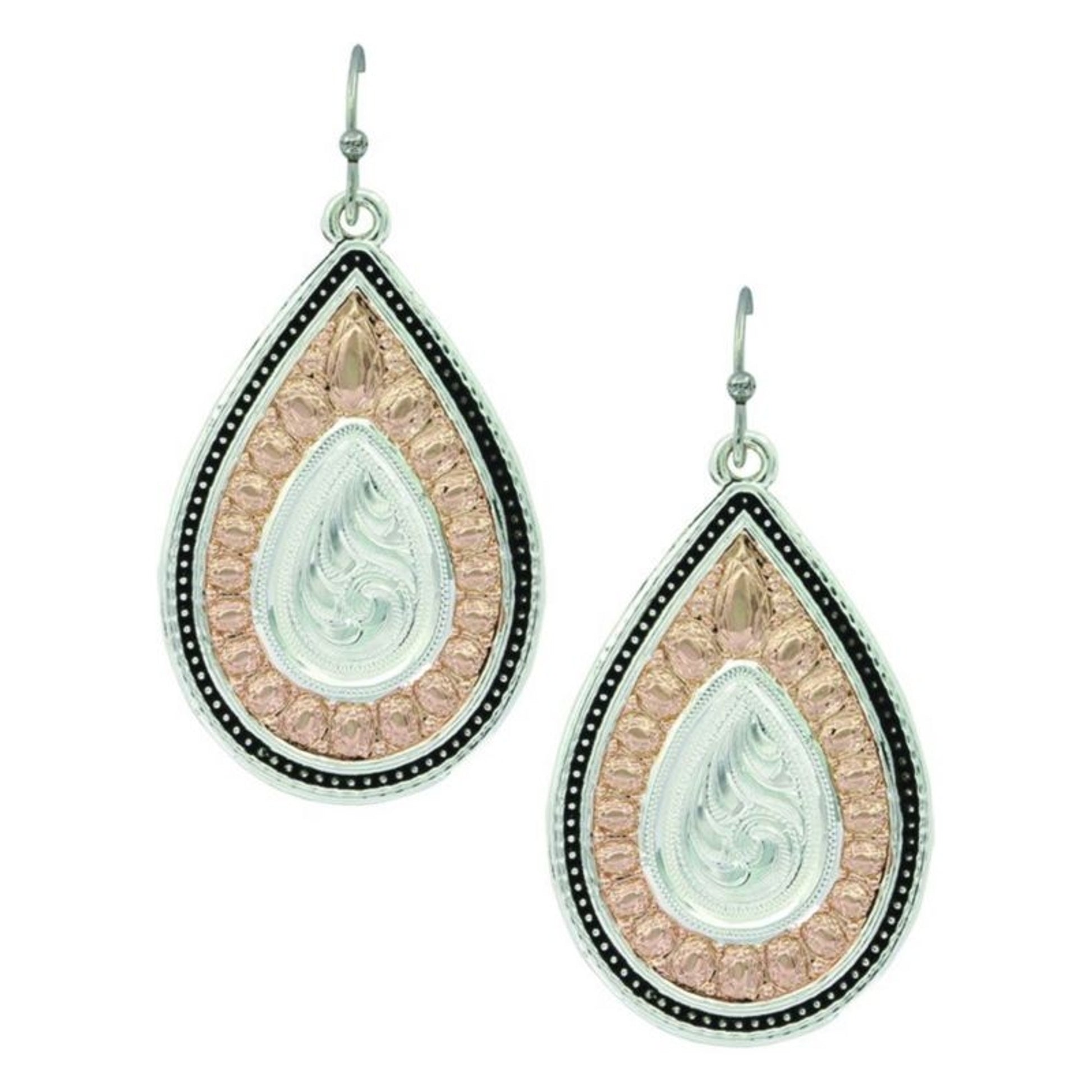 Montana Silver Prairie Solitary Paintbrush Earring