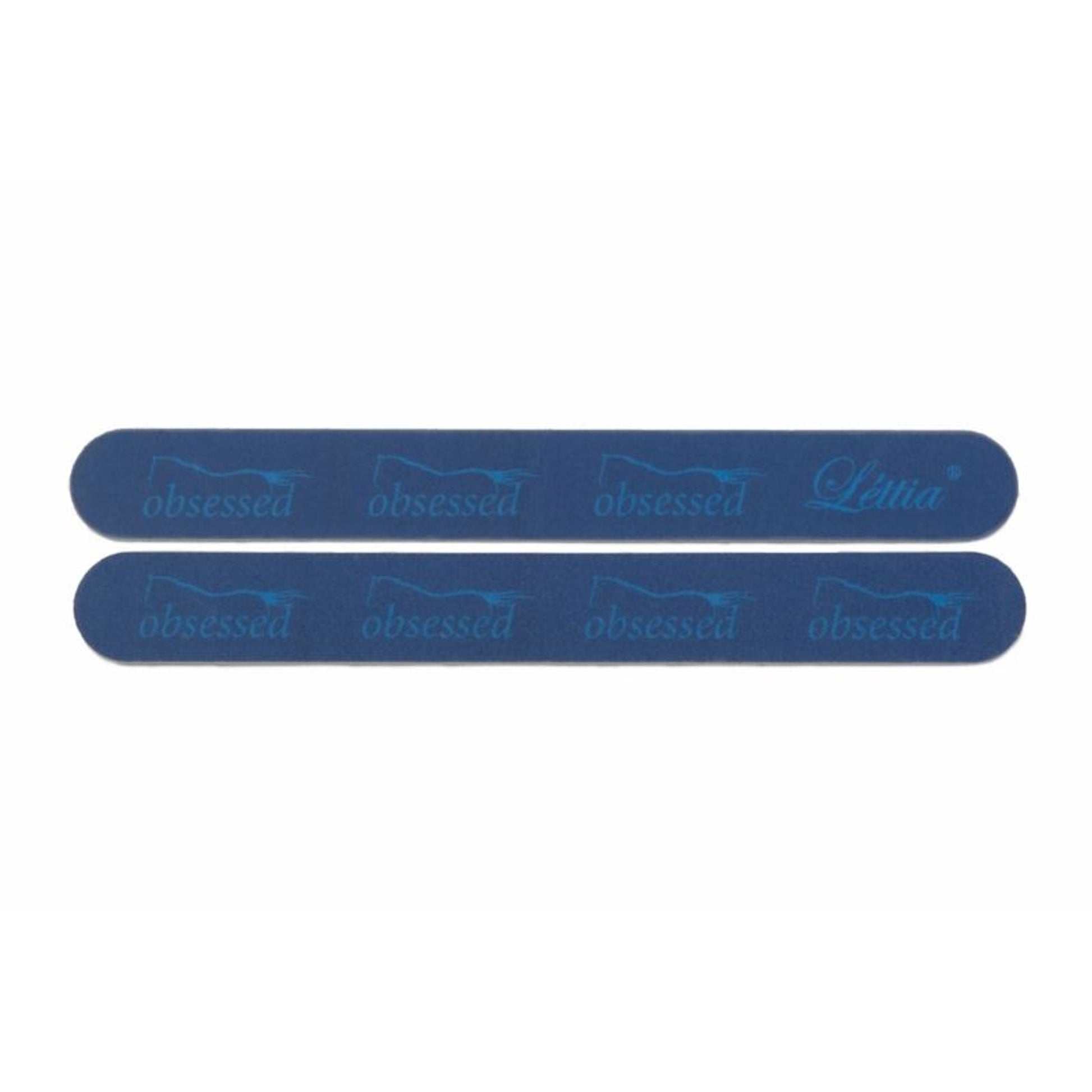Lettia Collection Emery Board - ObsessedBk/Wh