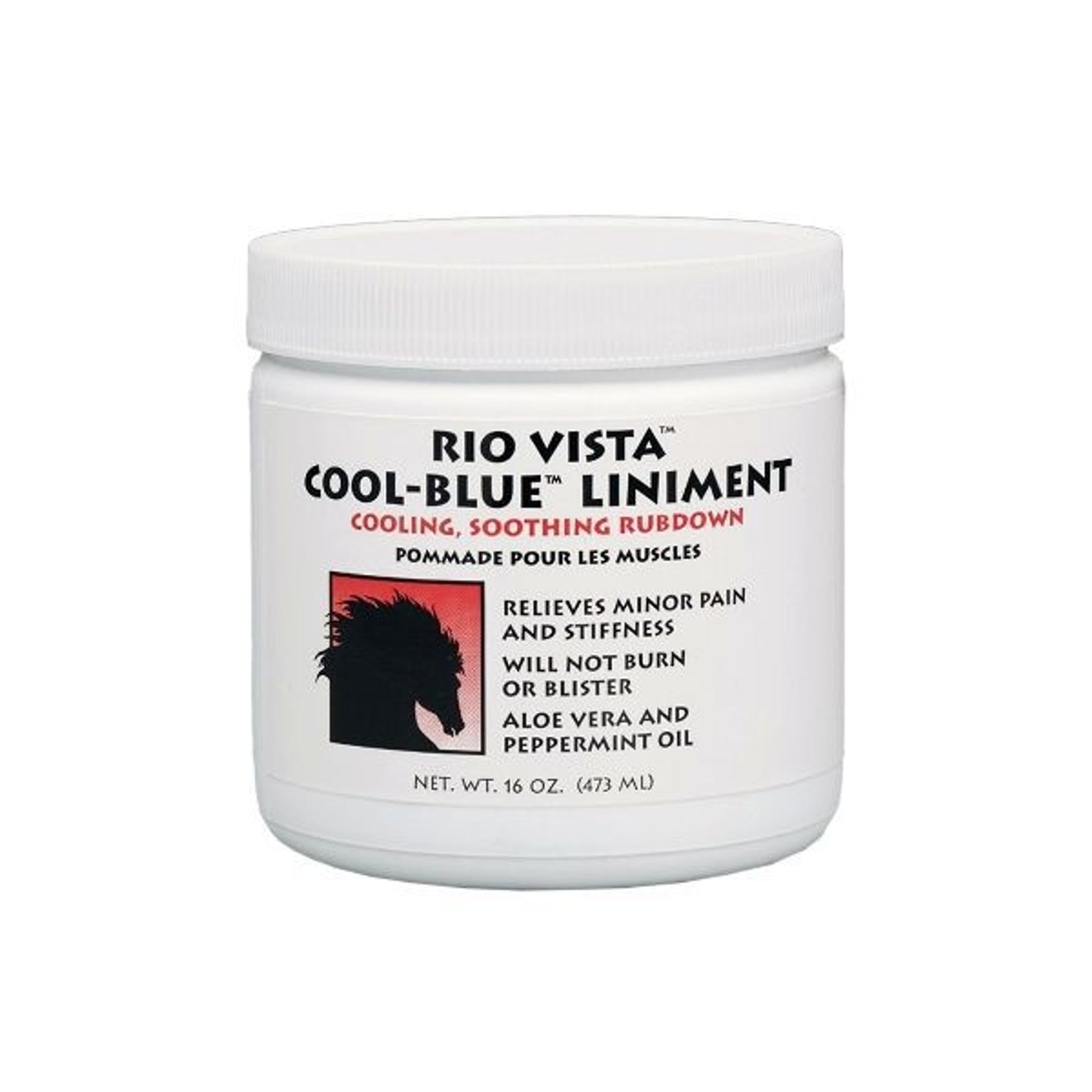 Rio Vista Horse Coolblue Linimnet 16Oz