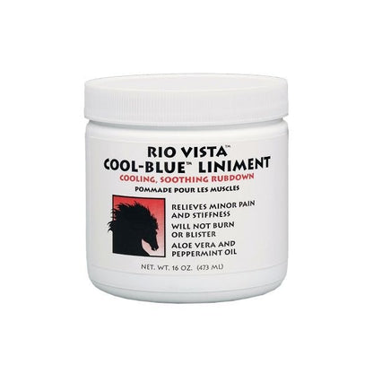 Rio Vista Horse Coolblue Linimnet 16Oz
