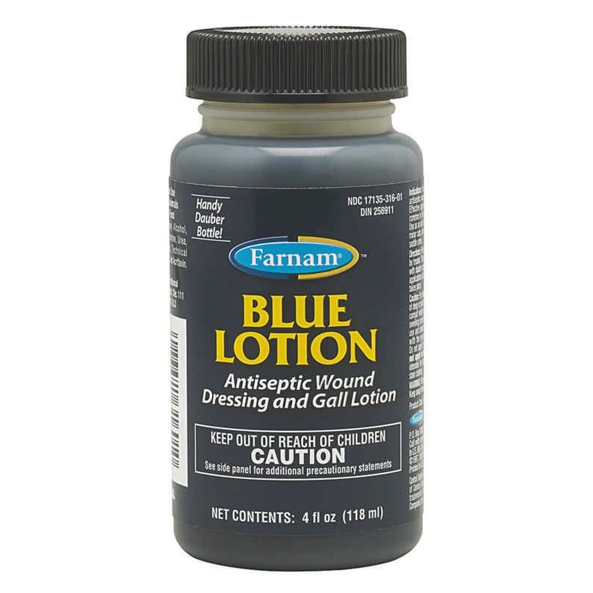 Blue Lotion Wound Dressing And Antiseptic 4oz