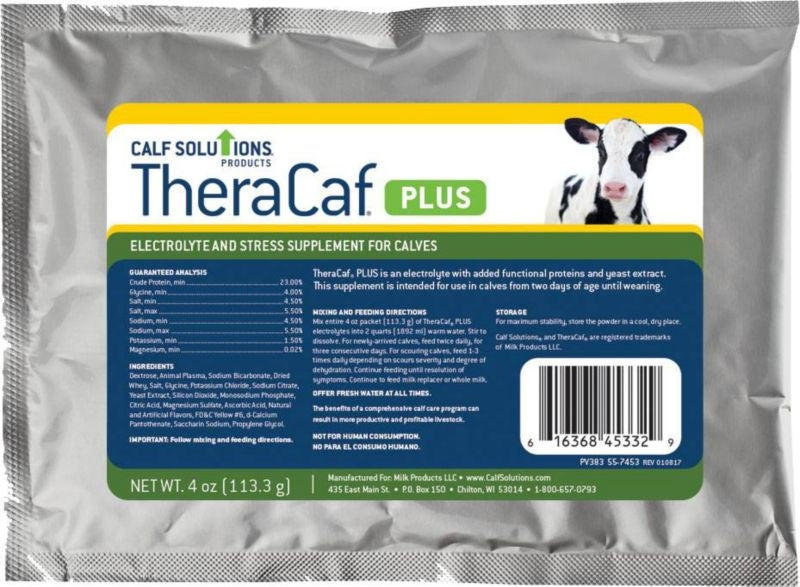 Theracaf Plus Electrolyte/Stress Supplement 4 oz