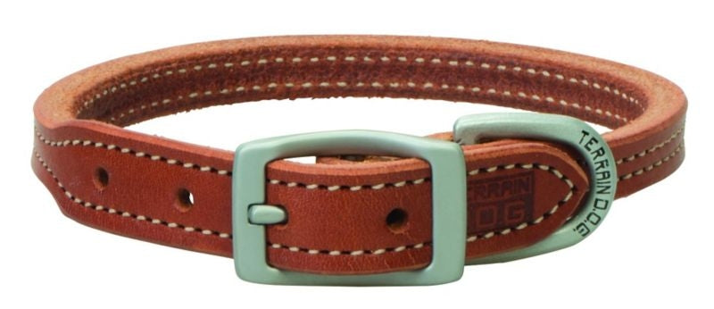 Weaver Terrain Dog Harness Leather Collar