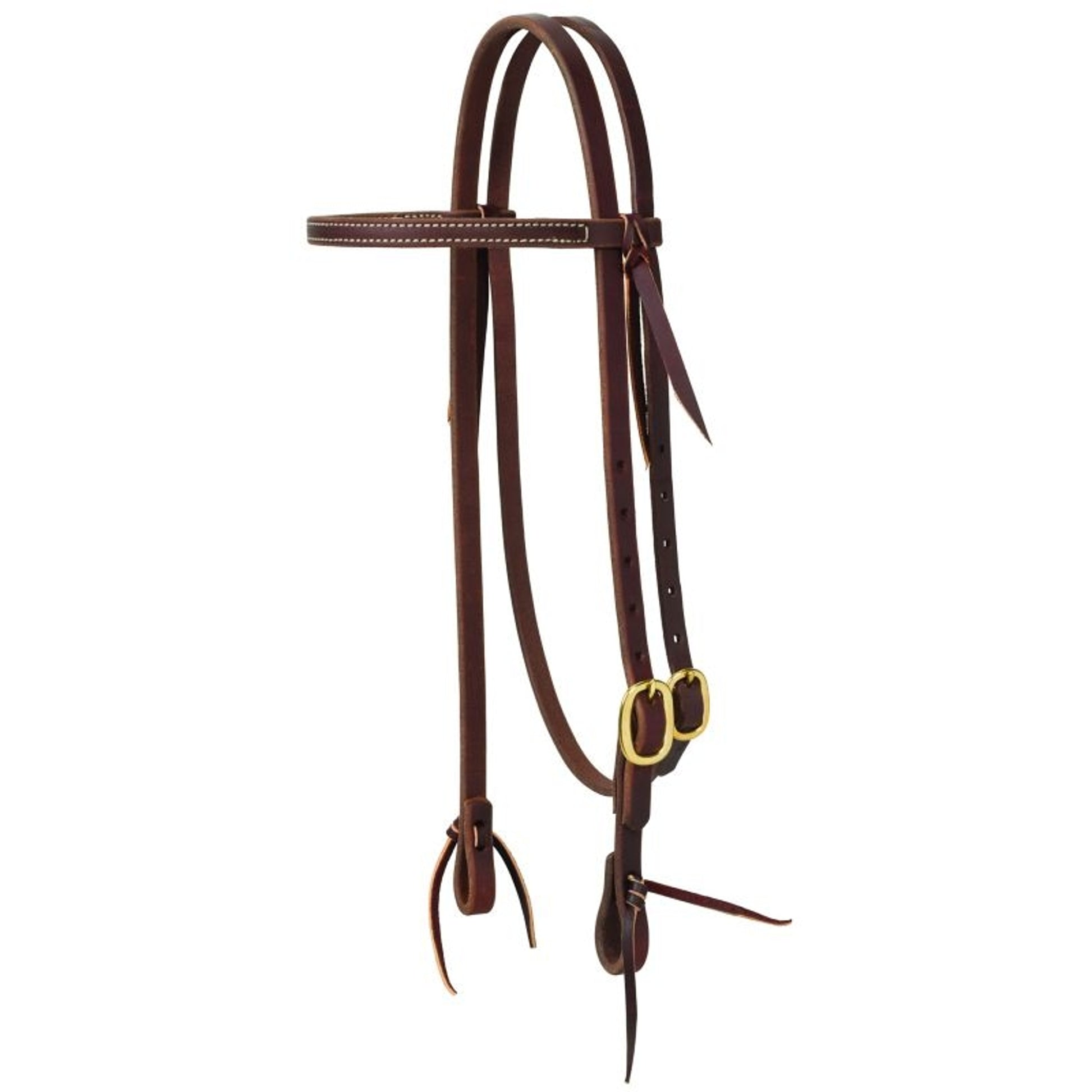 Weaver Working Browband Brass Buckle Headstall