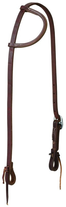 Weaver Slide Ear Stainless Buckle Headstall 5/8in