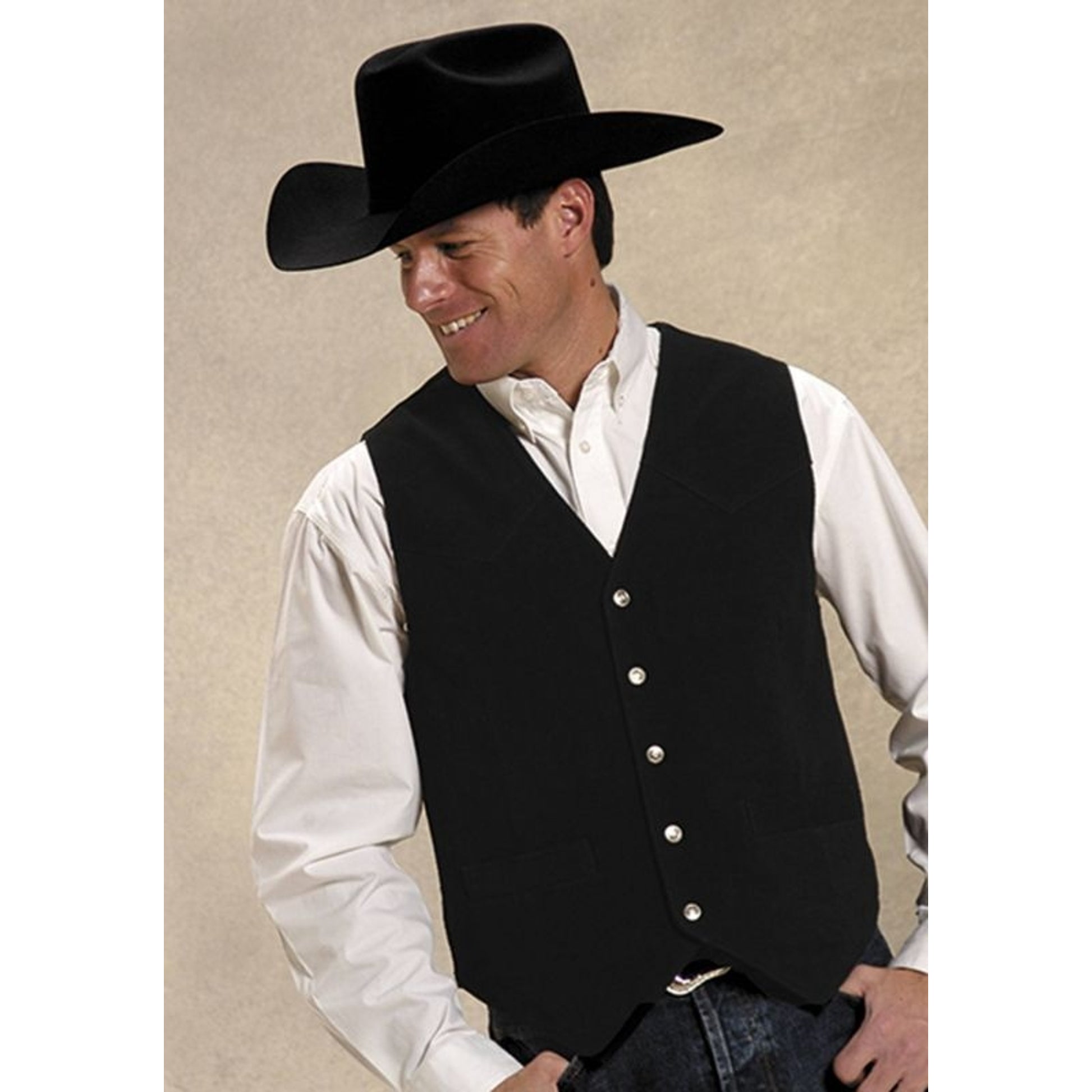 Roper Menfts Suede Vest