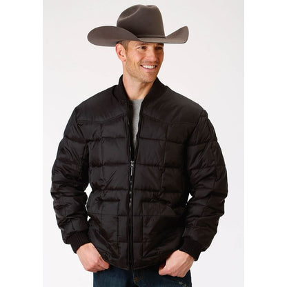 Roper Mens Rangegear Down Jacket LG Black