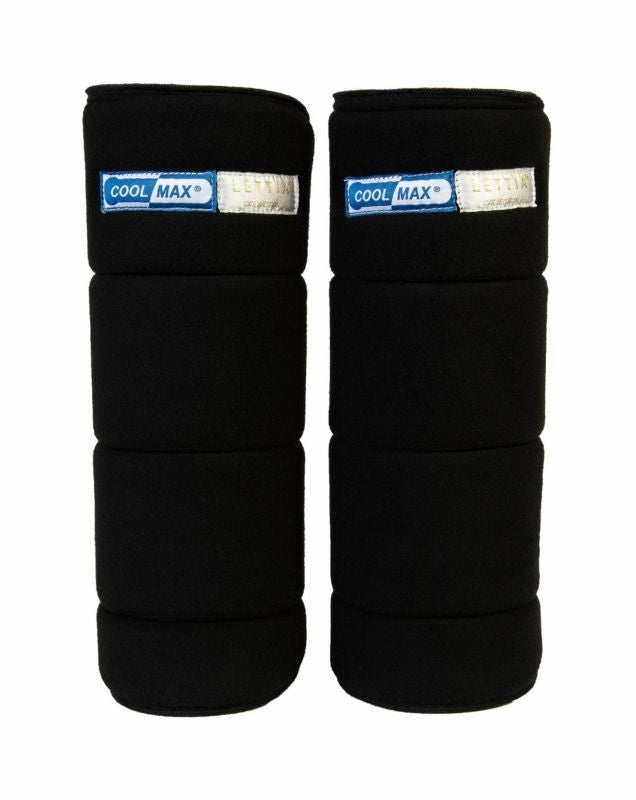 Lettia CoolMax No-Bow Wraps 10" Black