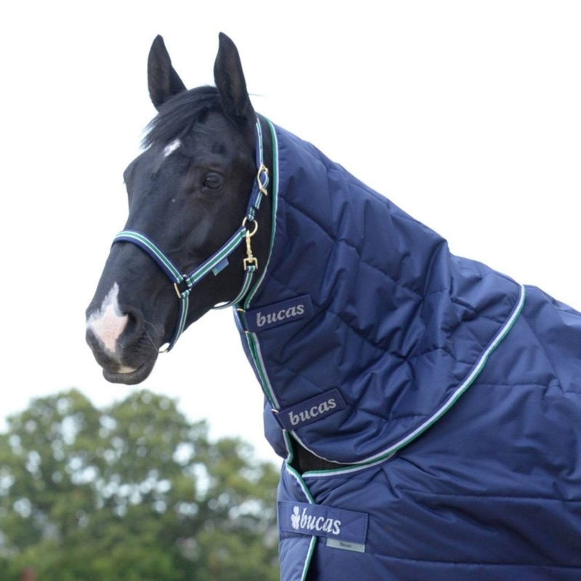 Bucas Quilt Combi Neck X-Large Navy