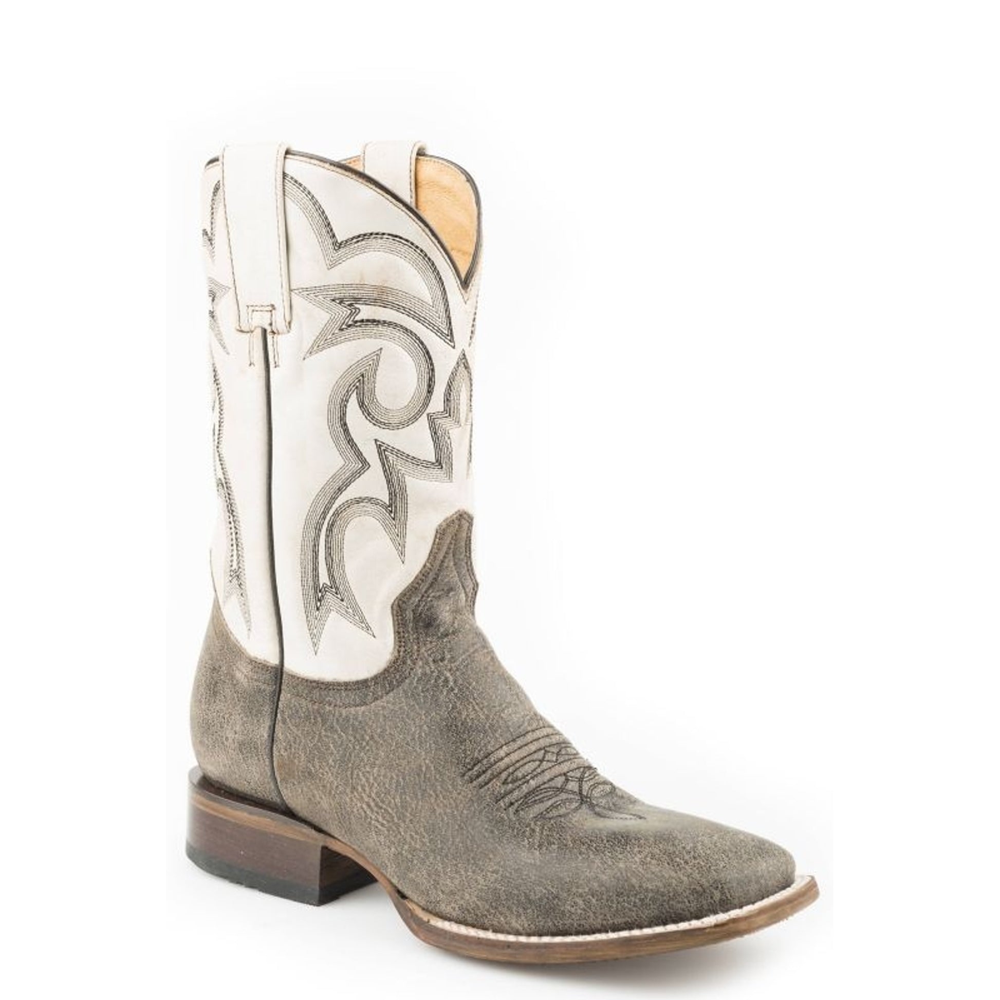 Roper Mens Parker Square Toe Boots 11 EE Vintage B