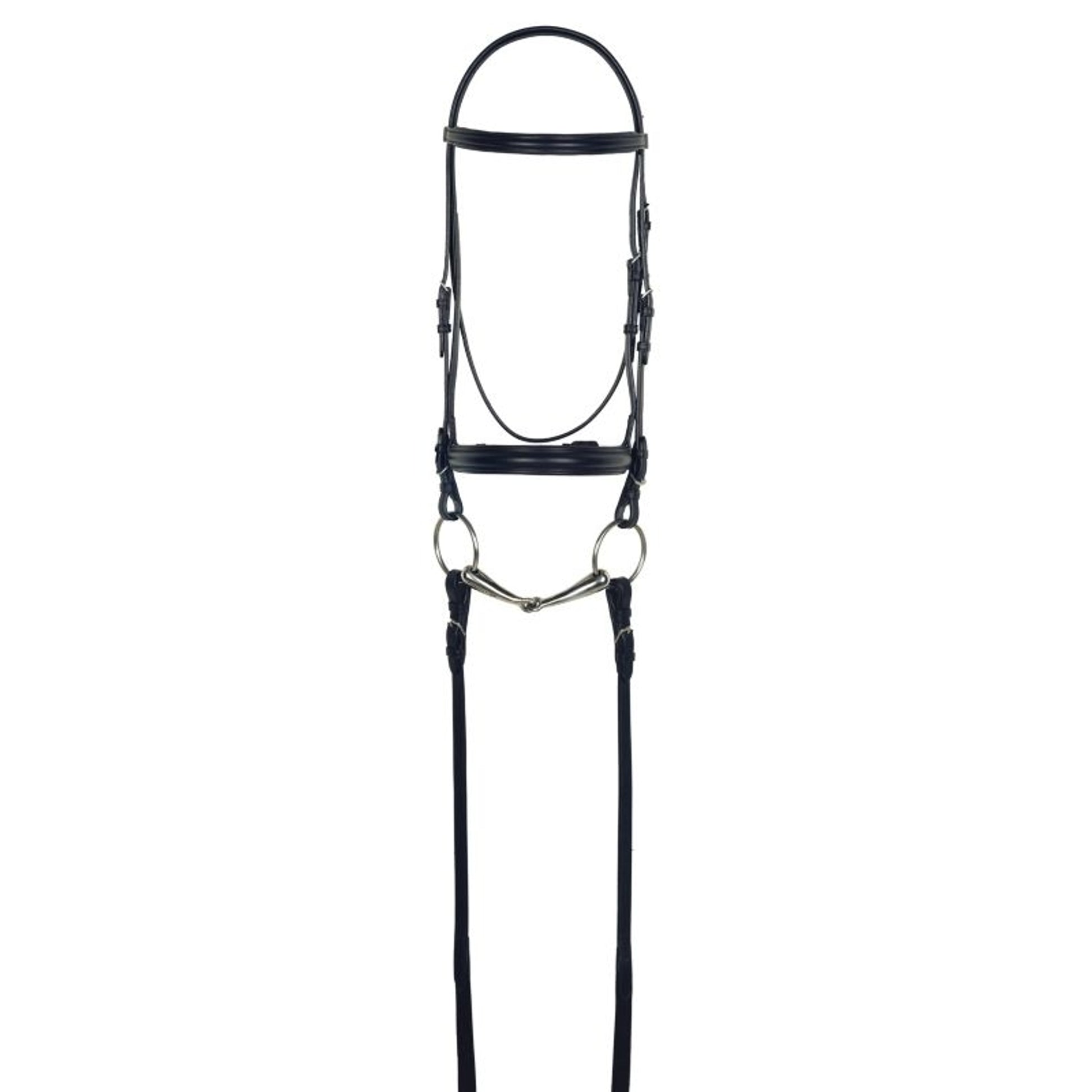Aramas Plain Raised Padded Dressage Bridle with We