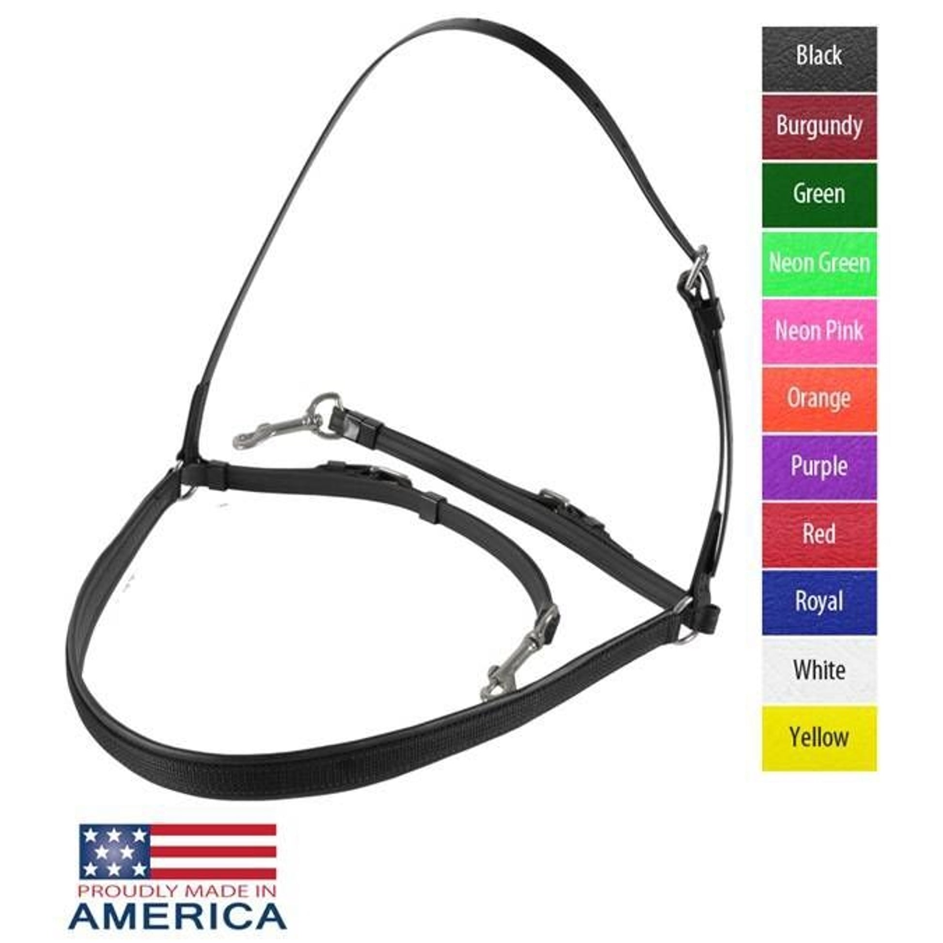 Feather-Weight Modified Breast Collar One Size Bla