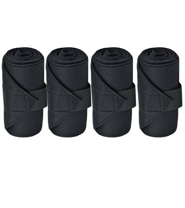 Jacks Standing Wraps - Set of 4 5.5" x14' Black