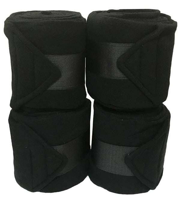 Jacks XL Polo Bandage 4 3/4" x 12' Black
