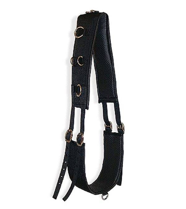 Jacks Training Surcingle Adjusts 60" to 81" Black