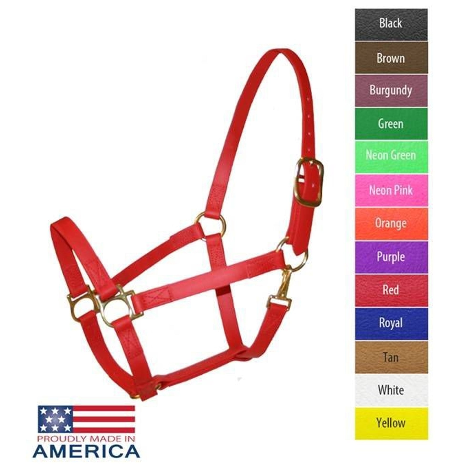Feather-Weight Beta Track Halter Horse Neon Pink