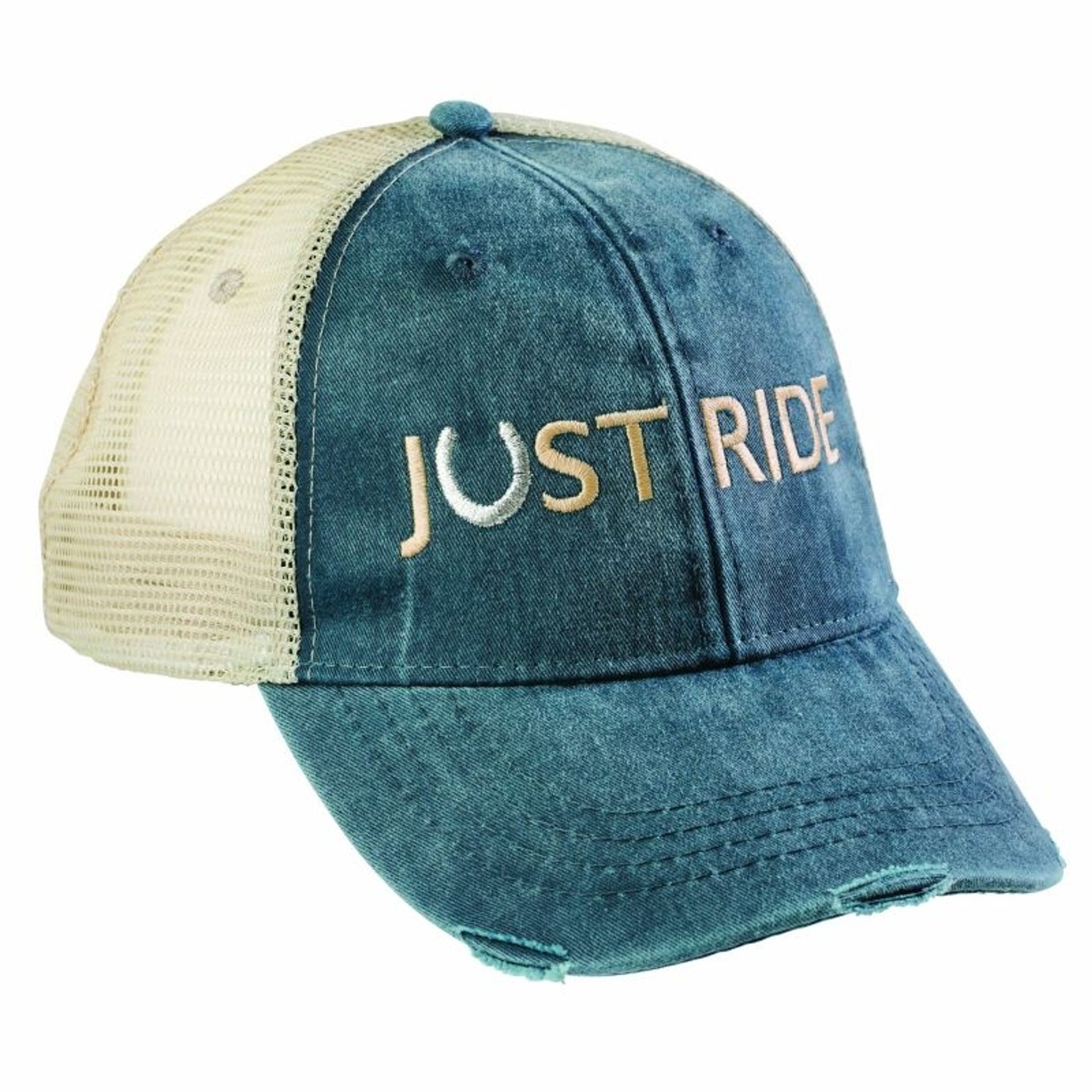 Just Ride Mesh Back Cap Coral