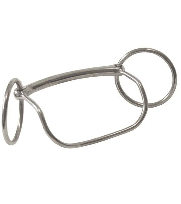 Jacks Billy Haughton Bit "No Leather" 5" Stainless