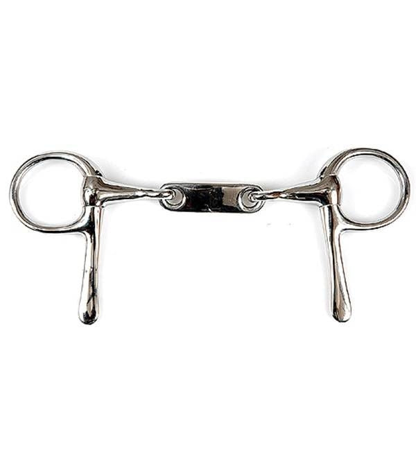 Jacks Dr. Bristol Half Cheek Bit Stainless Steel