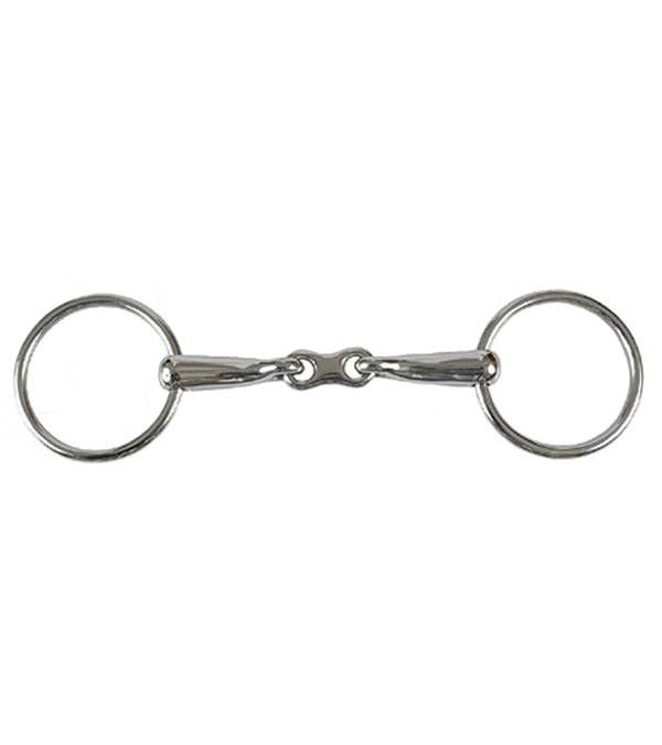 Jacks French Loose Ring Snaffle Bit with 16mm Mout