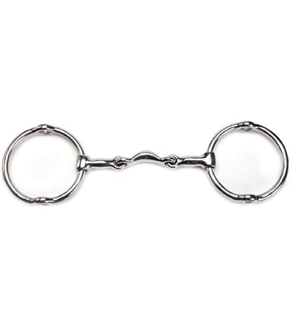 Jacks Quarter Mouth Gag Bit 5" Stainless Steel