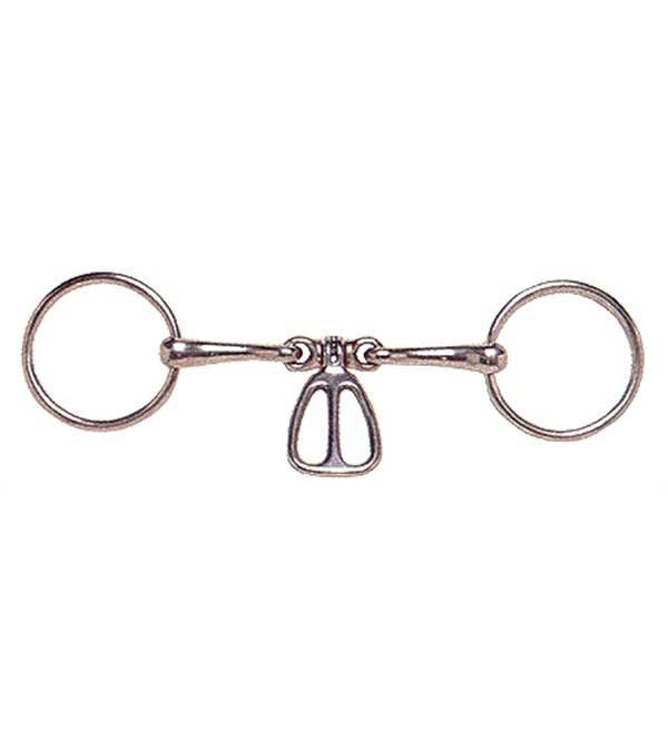 Jacks Serena Song Ring Snaffle Bit 5" Stainless St