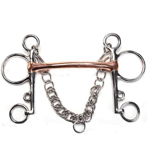 Jacks Tom Thumb Pelham Bit 5" Stainless Steel