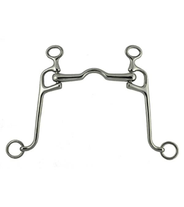 Jacks Walking Horse Snaffle Bit 5" Stainless Steel