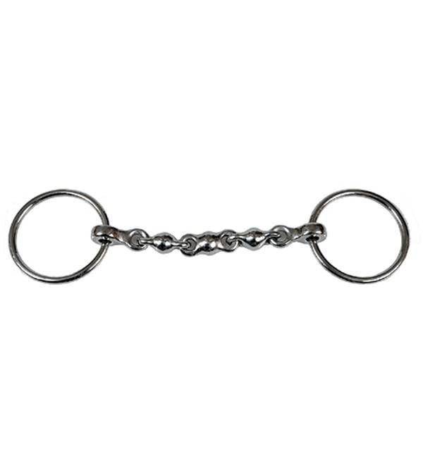 Jacks Waterford Ring Snaffle Bit 5" Stainless Stee