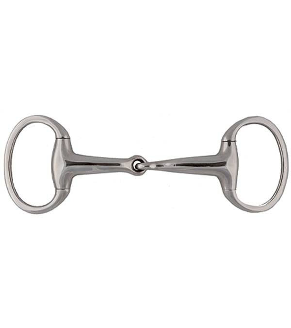 Jacks Solid Jointed Mouth Eggbutt Snaffle Bit SS5