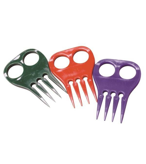 Jacks Plastic Braiding Comb Assorted Colors
