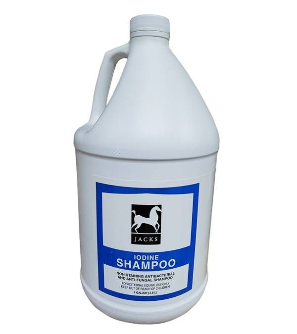 Jacks Iodine Shampoo 1 Gallon