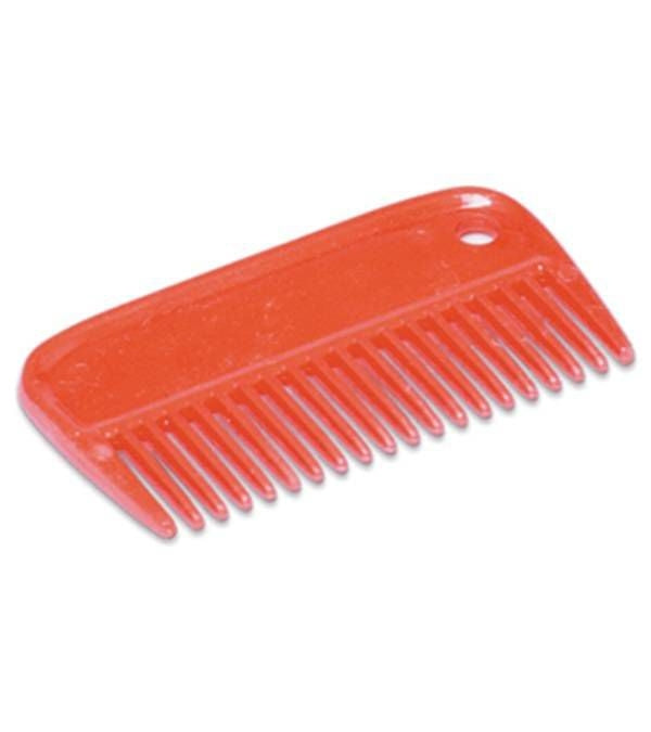 Jacks Plastic Mane Comb 4" X 2" Assorted Colors