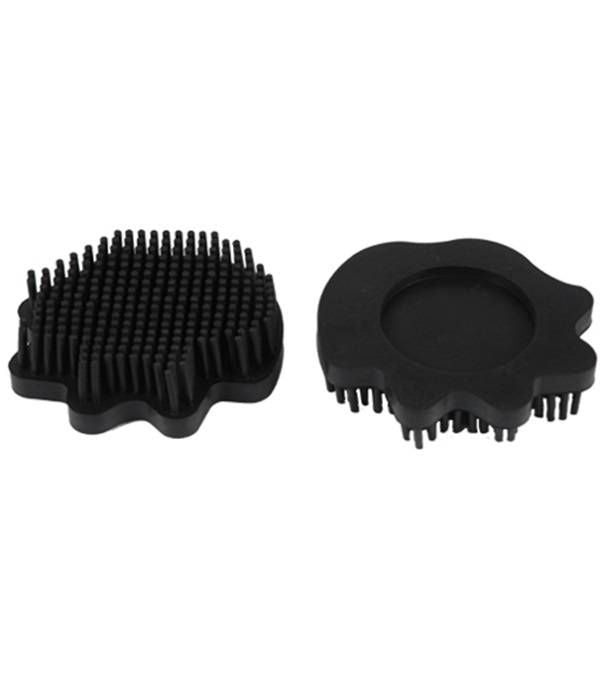 Jacks Rubber Palm Massager 4" x 3 3/4" Black