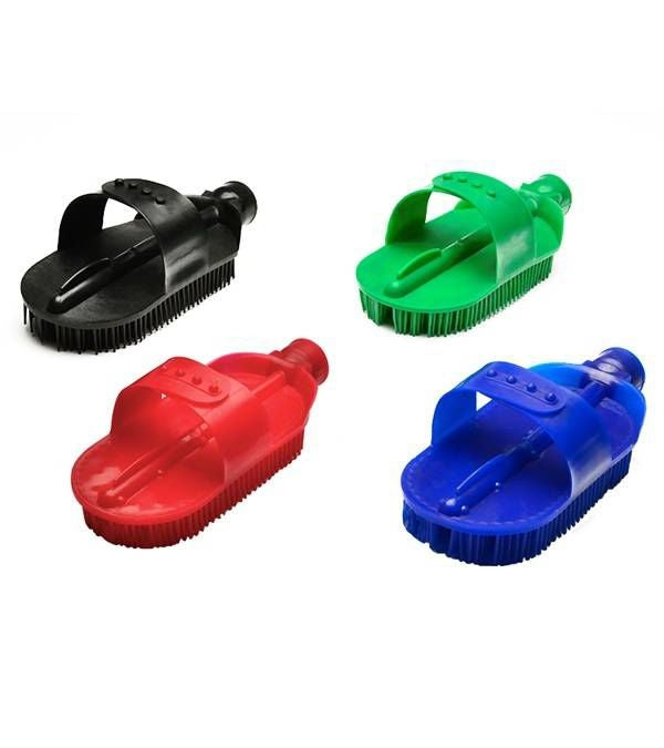 Jacks Curry Comb with Hose Attachment Black