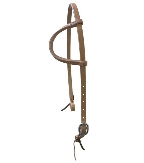 Jacks Sliding 1 Ear Headstall Natural