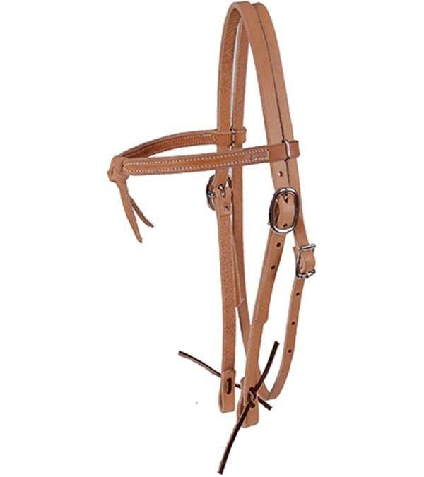 Jacks Futurity Knot Headstall Natural