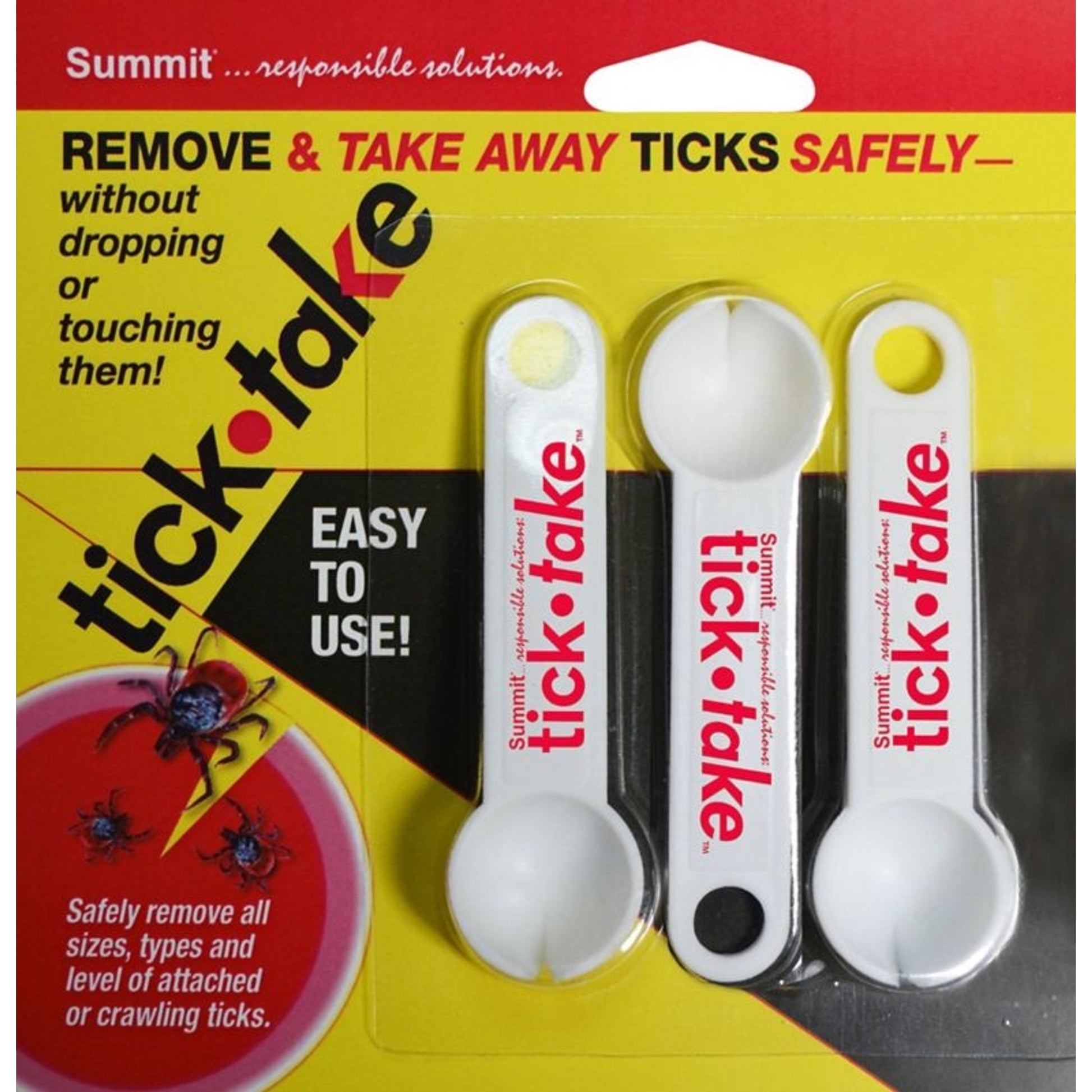 Summit Tick Take Tick Removal Spoons 3 Pack