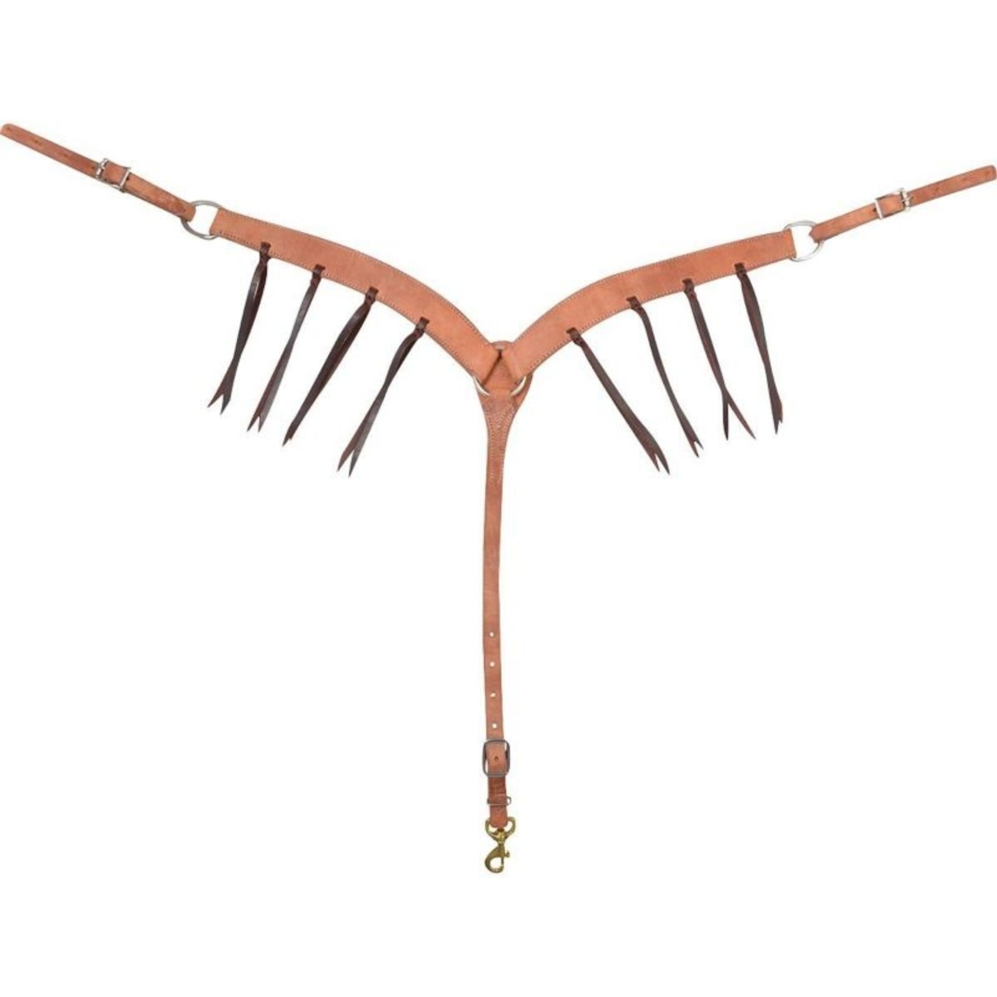 Martin Saddlery Breast Collar with Latigo Blood Kn