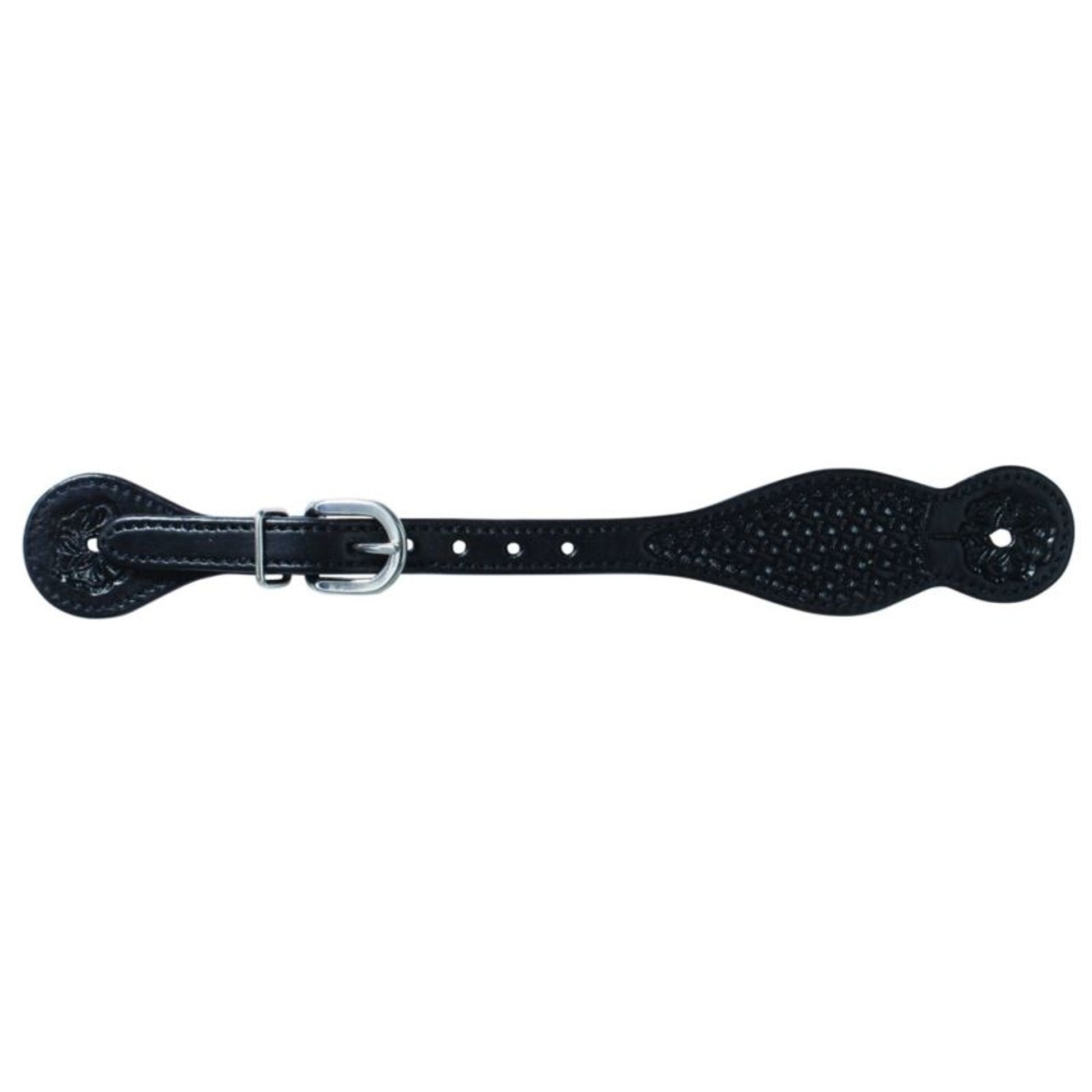 Professionals Choice Mens Mesa Spur Straps Black